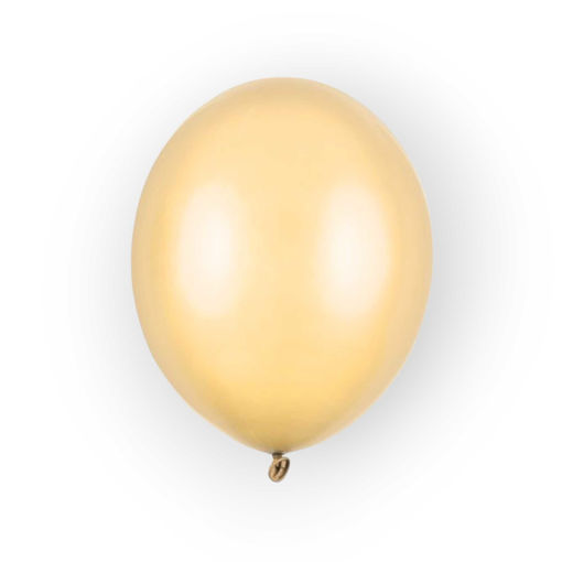 Picture of LATEX BALLOONS METALLIC BRIGHT ORANGE 12 INCH